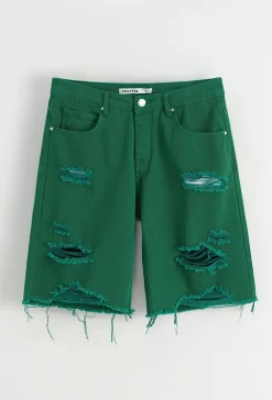 Short en jean décontracté