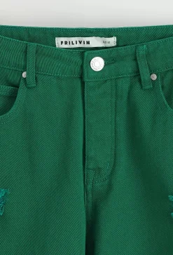 Short en jean décontracté