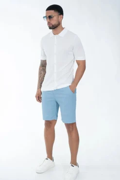 Short habillé en toile