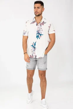 Short jean déchiré