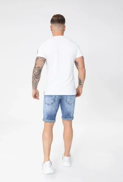 Short jean déchiré