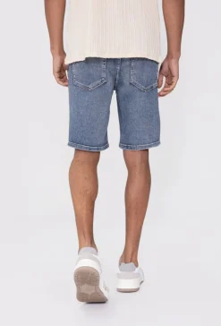 Short jean stretch déchiré