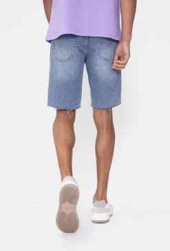 Short jean stretch déchiré