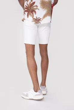 Short jean stretch déchiré
