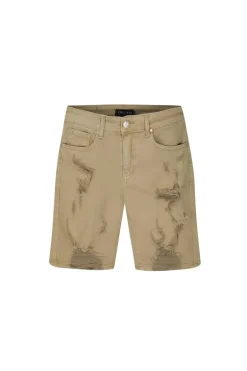 Short jean stretch déchiré