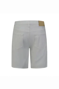 Short élégant en tissu clair