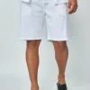 Short léger effet lin