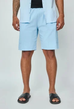 Short léger effet lin