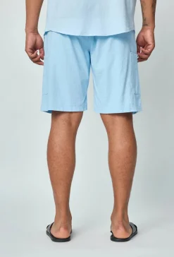 Short léger effet lin