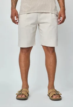Short léger effet lin