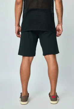 Short léger en viscose effet lin