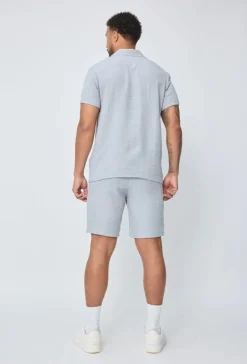 Short léger toile style lin