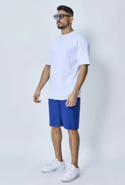 Short plissé oversize
