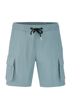 Short uni avec taille élastique