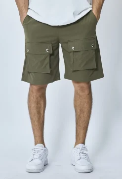 Short uni cargo à poches en sorona