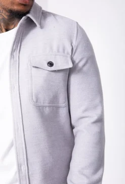 Surchemise mélange de laine