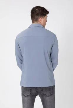 Surchemise sergé à poche