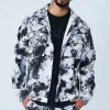 Surchemise streetwear à motif camouflage