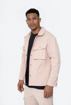 Surchemise tendance manches longues