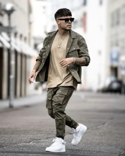 Surchemise tendance manches longues