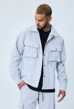 Surchemise tendance manches longues