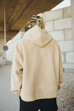 Sweat à capuche polaire zippé