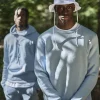 Sweat à capuche uni