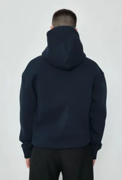 Sweat à capuche uni