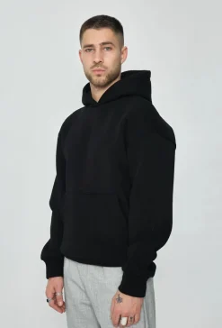 Sweat à capuche uni