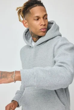 Sweat à capuche uni