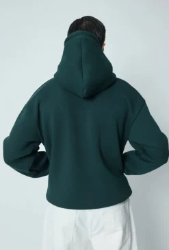 Sweat à capuche uni