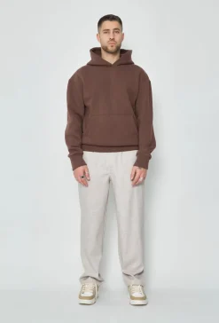 Sweat à capuche uni