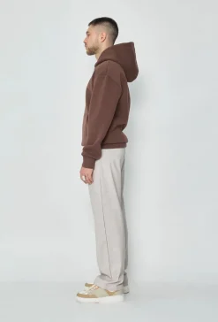 Sweat à capuche uni