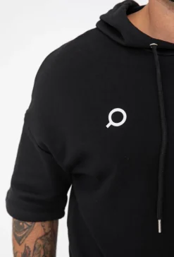 Sweat avec logo et manches courtes