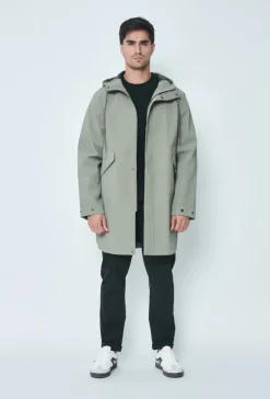Trench mi long effet kway