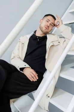 Trench mi long effet kway