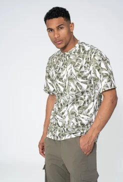 T-shirt à motif abstrait