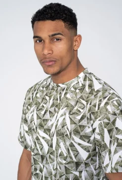 T-shirt à motif abstrait