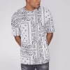 T-shirt à motif bandana