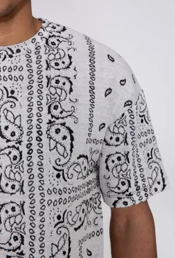 T-shirt à motif bandana