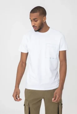 T-shirt à motif réfléchissant