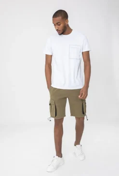 T-shirt à motif réfléchissant