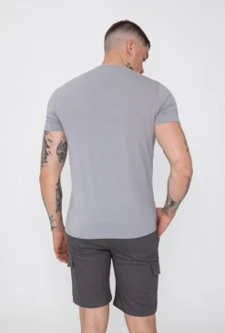 T-shirt à motif réfléchissant