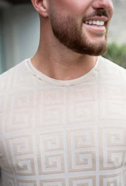 T-shirt à motifs monogramme