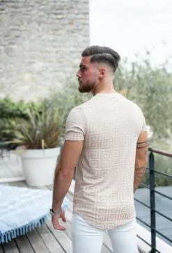 T-shirt à motifs monogramme