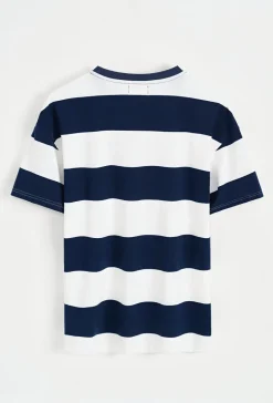 T-shirt à rayures décontracté