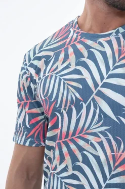 T-shirt aux motifs naturels