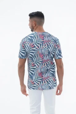 T-shirt aux motifs naturels