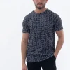 T-shirt aux motifs répétitifs monogramme