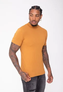 T-shirt basic col montant